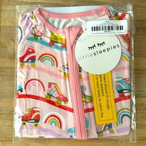 Little Sleepies Retro Rollerskates Standard Zippy 6-12mos